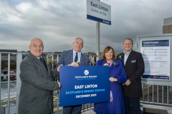 East Linton Station Opening Day - 2023-12-13